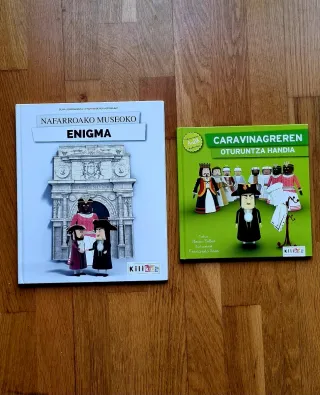 2 Libros Gigantes y Cabezudos Euskera kilikids
