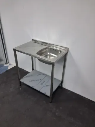 Fregadero industrial acero inoxidable