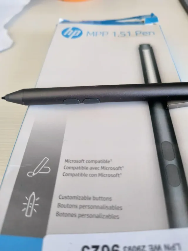 HP MPP 1.51 Pen Stylus Gris/Plata