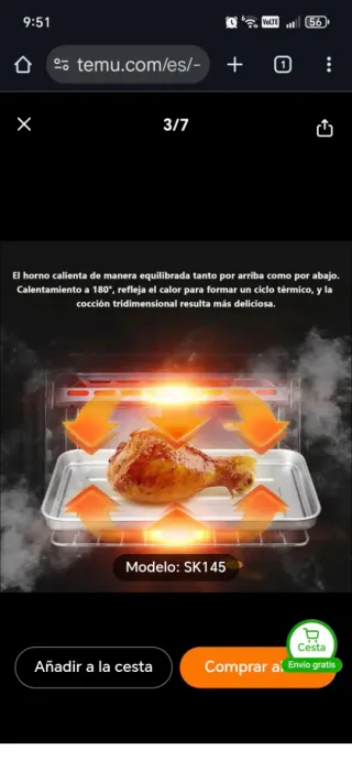 Estación3 en 1: Horno, Cafetera y Plancha NUEVO