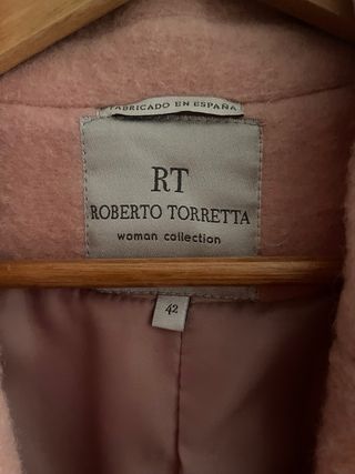 Chaquetón rosa ROBERTO TORRETTA