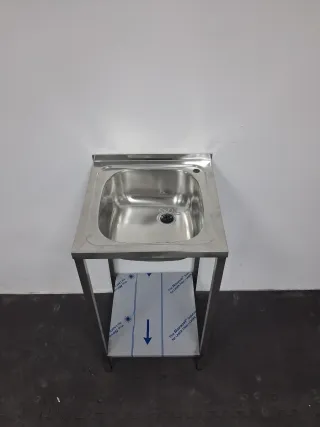 Fregadero de acero inoxidable 45x45x85