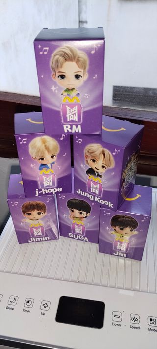 Muñecos K-pop Tiny Tan McDonald's