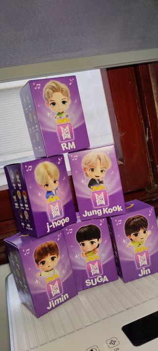 Muñecos K-pop Tiny Tan McDonald's