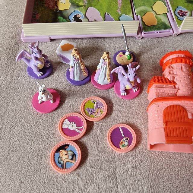 Juego de mesa Barbie Rapunzel