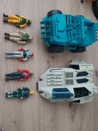 Lote Gi Joe Vehículos y Figuras