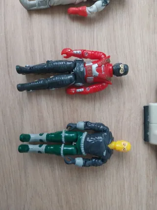 Lote Gi Joe Vehículos y Figuras