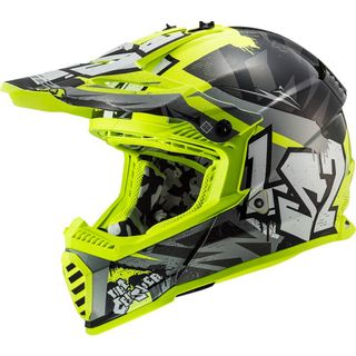 Casco LS2 MX 437 Fast Evo II Mini Crusher (22.06) - Talla: L