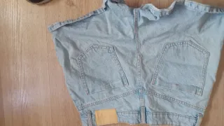 Pantalón corto vaquero azul