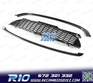 PARRILLAS MINI COOPER R56 R57 06-09 NEGRO BRILLO