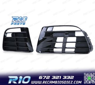 REJILLAS VOLKSWAGEN VW GOLF 6 09-12 LOOK R20 NEGRO BRILLO