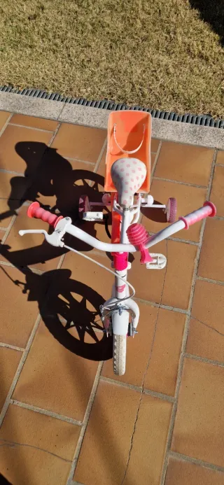 Bici niña 12" 3 años