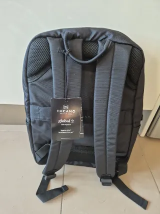 Mochila portátil 15,6 negra