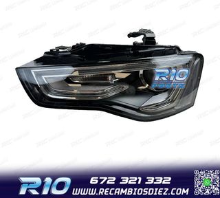 FARO IZQ XENON PARA AUDI A5 11-12 NEGRO