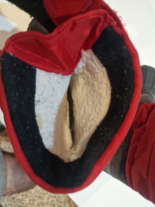 Botas de nieve rojas talla 30