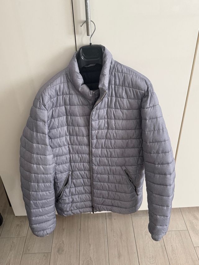 Piumino Clayton Grigio