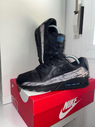 Nike Air Max 90 Negras y Azules