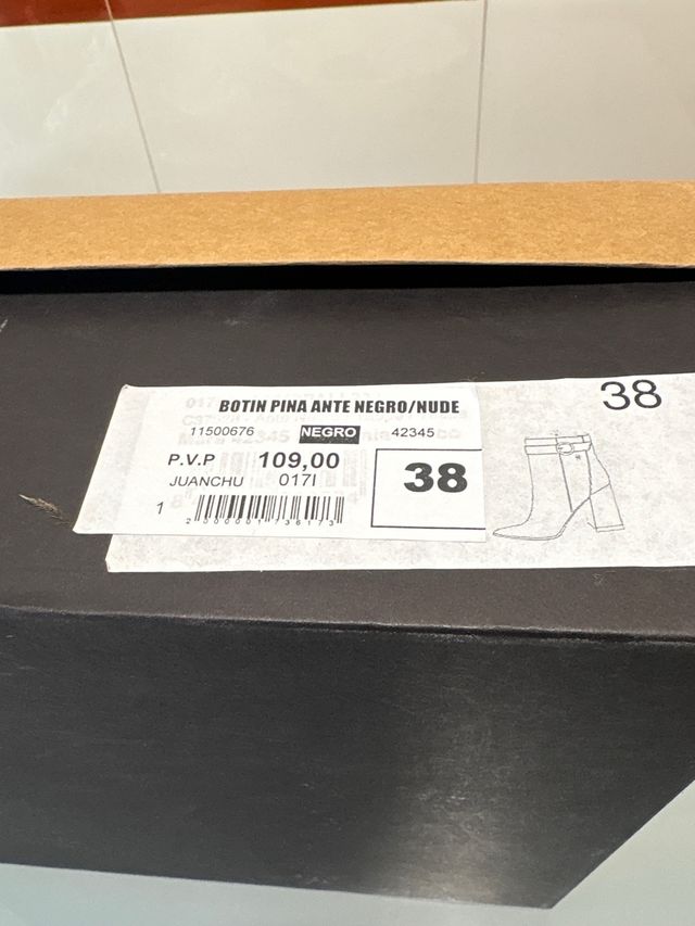 Botas Estefanía Marco Talla 38