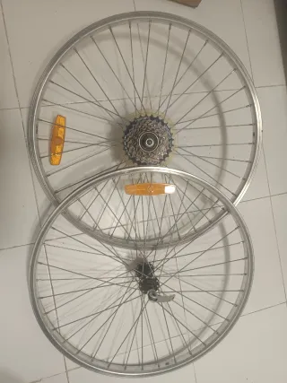 Ruedas Bicicleta 24 MTB Shimano 6v