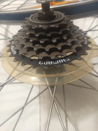 Ruedas Bicicleta 24 MTB Shimano 6v