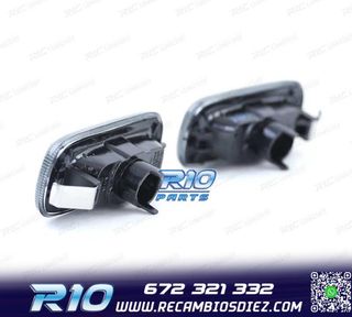 INTERMITENTES LATERALES AUDI A4 00-04 CRISTAL CLARO NEGRO