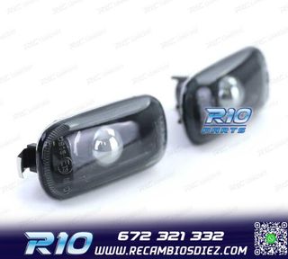 INTERMITENTES LATERALES AUDI A4 00-04 CRISTAL CLARO NEGRO