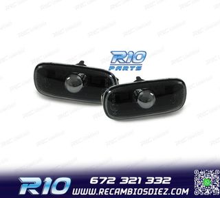 INTERMITENTES LATERALES AUDI A4 00-04 CRISTAL CLARO NEGRO