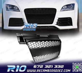 PARRILLA AUDI TT 06-12 LOOK RS NEGRO