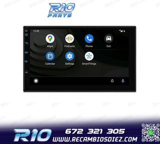RADIO GPS ANDROID 14 2DIN 7" MULTIMEDIA GPS HD 3 USB SD