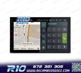 RADIO GPS ANDROID 14 2DIN 7" MULTIMEDIA GPS HD 3 USB SD