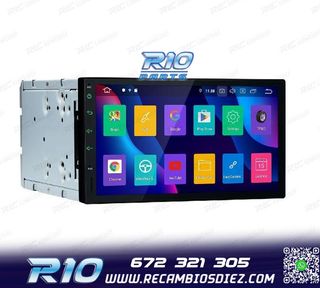 RADIO GPS ANDROID 14 2DIN 7" MULTIMEDIA GPS HD 3 USB SD