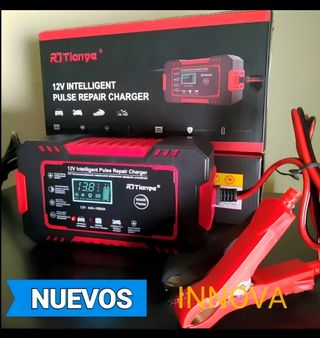 CARGADOR de Baterías Coche Moto 12V. 6A. NUEVOS