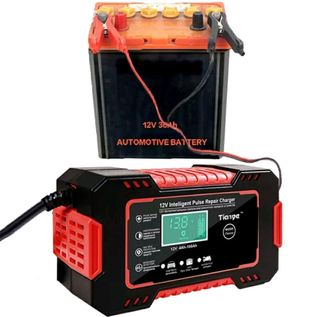 CARGADOR de Baterías Coche Moto 12V. 6A. NUEVOS