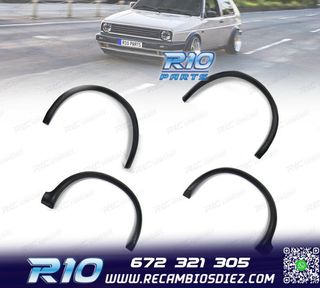 ALETINES PASE RUEDA PARA VOLKSWAGEN VW GOLF MK2 SIN MOLDURA
