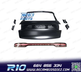 PORTON TRASERO PORSCHE MACAN 14-18 LOOK TURBO 2023 + PILOTO