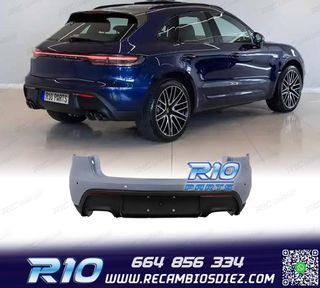 PARAGOLPES TRASERO PORSCHE MACAN 18-23 LOOK TURBO