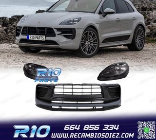 PARAGOLPES DELANTERO PORSCHE MACAN 14-18 LOOK TURBO 2023 +