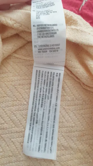 Camiseta Hollister Hombre Talla S