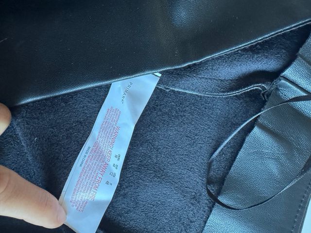 Falda negra Primark Talla L