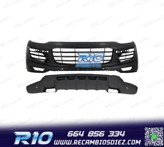 PARAGOLPES DELANTERO PORSCHE CAYENNE 958 14-17 LOOK TURBO