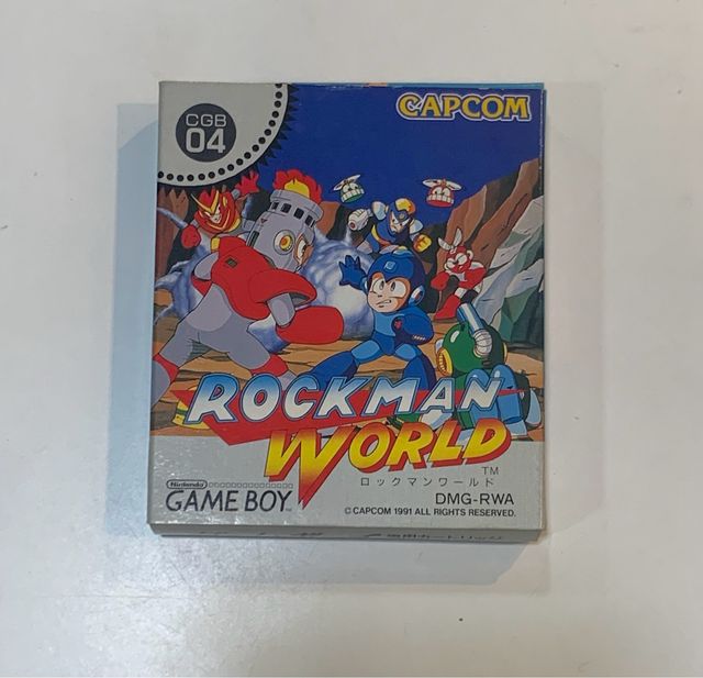 Rockman World Game Boy Capcom