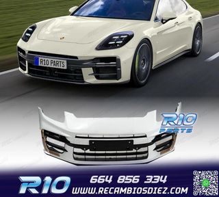 PARAGOLPES DELANTERO PORSCHE PANAMERA 24-25 LOOK TURBO + LUZ