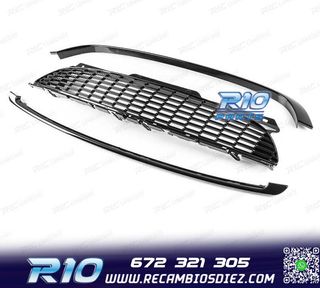 PARRILLAS MINI COOPER R56 R57 06-09 NEGRO BRILLO