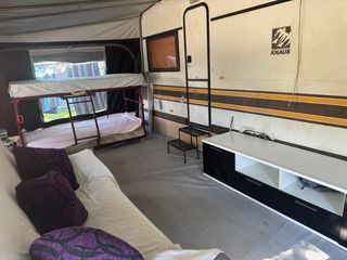 Caravana en camping