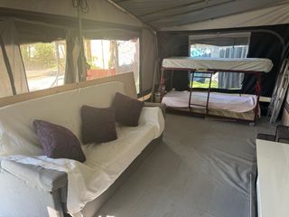 Caravana en camping