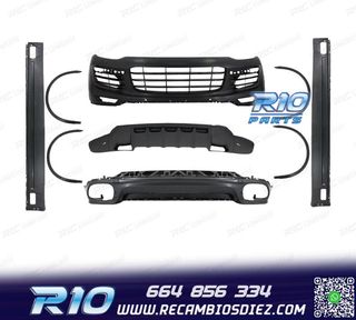 KIT CARROCERIA PORSCHE CAYENNE 958 14-17 LOOK TURBO