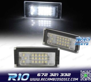 LUCES DE MATRÍCULA LED PARA MINI COOPER 2001-2006