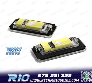 LUCES DE MATRÍCULA LED PARA MINI COOPER 2001-2006