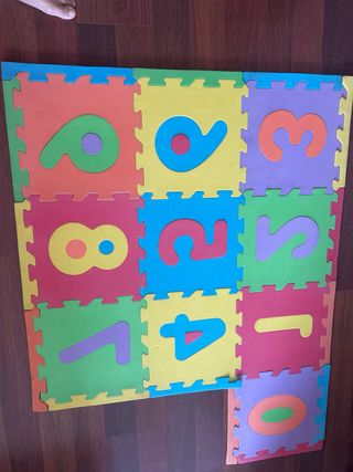 Puzzle Números Suelo Infantil
