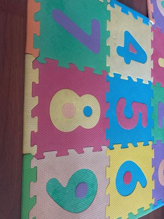 Puzzle Números Suelo Infantil